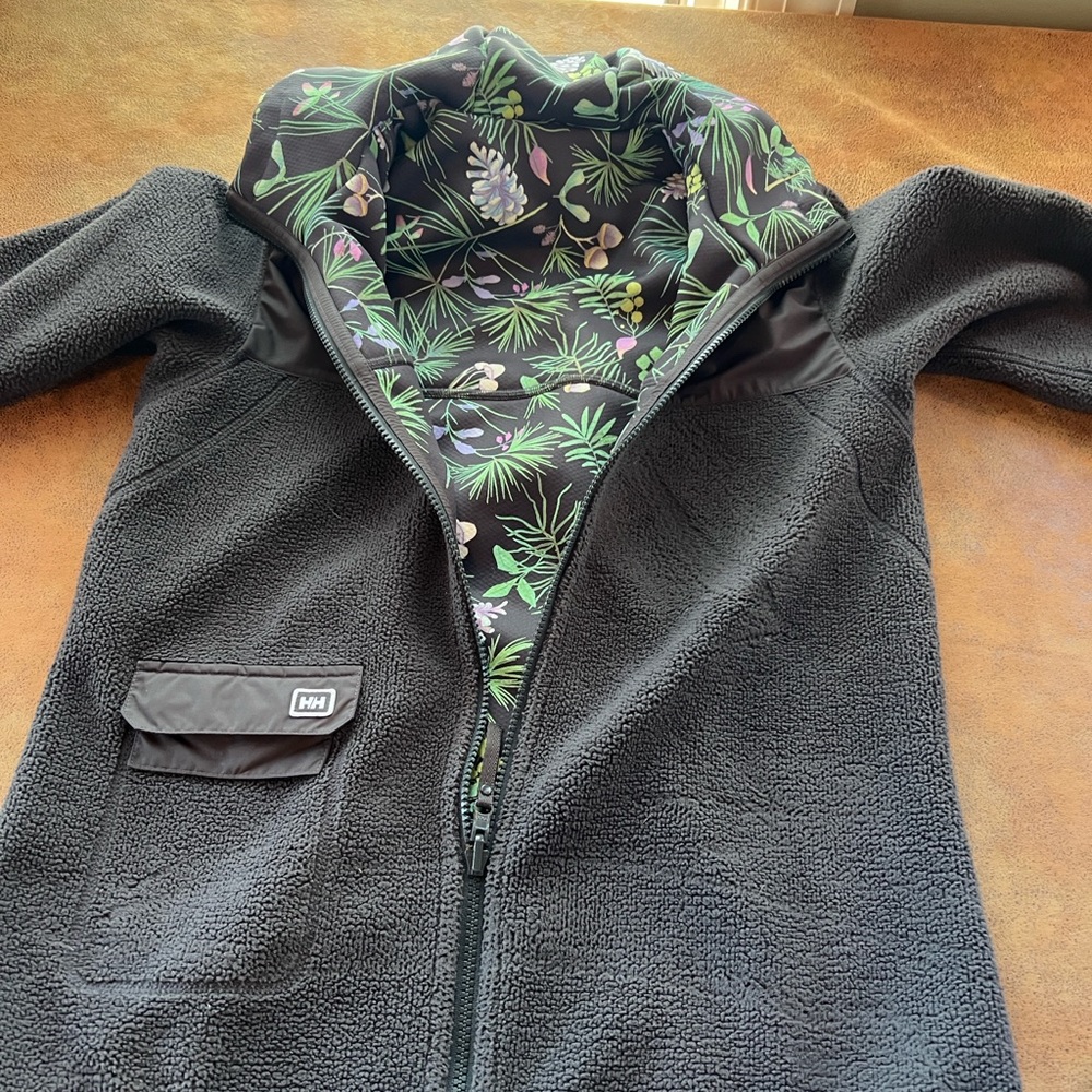 Helly Hansen Reversible Medium Weight Fleece Ski … - image 5